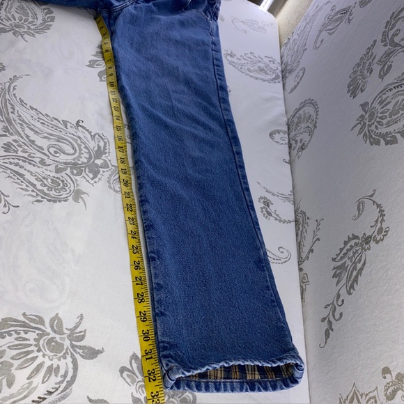 LL Bean Classic Fit Flannel Lined
Jeans. 33x34 - Picture 5 of 11